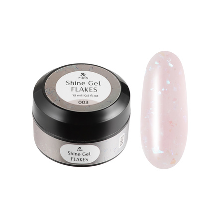 FOX Żel Budujący Shine Gel Flakes 003 15ml