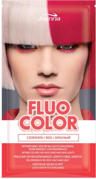 Joanna Fluo Color Szamponetka Czerwień