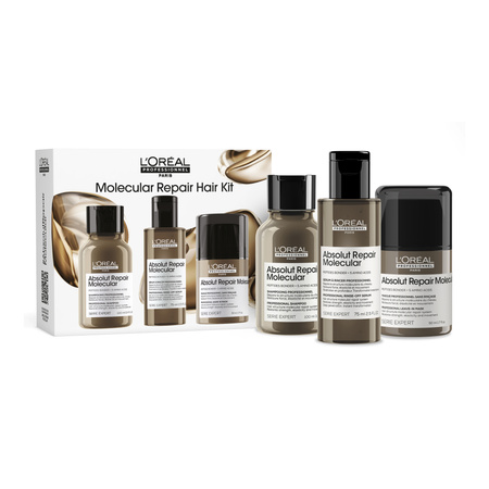 L'Oréal Professionnel Serie Expert Absolut Repair Molecular zestaw odbudowujący i regenerujący włosy zniszczone