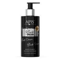 Apis Black Dream krem nawilżający perfumowany do ciała ze złotymi drobinkami 300 ml