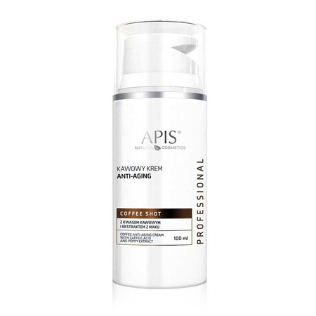 Apis Kawowy krem anti-aging z kwasem kawowym i ekstraktem z maku 100ml