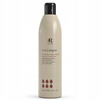 Szampon regenerujący do włosów arganowy z keratyną 350ml RR Line Argan Star