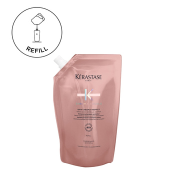 Kerastase Chroma Absolu Bain Chroma Respect Refill - kąpiel do włosów koloryzowanych 500ml