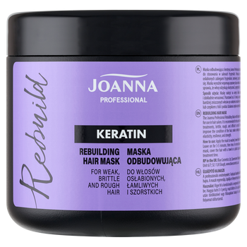 Joanna Professional Maska do włosów Keratin 500ml