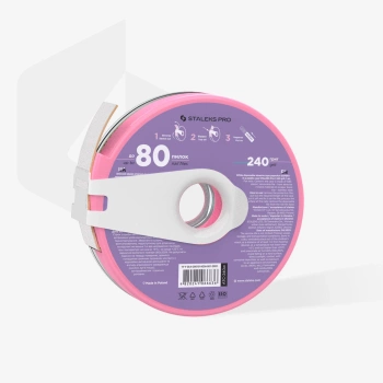 STALEKS Taśma ścierna biała papmAm EXPERT 240 grit w plastikowym pudełku