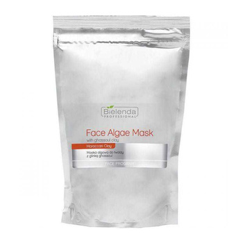 BIELENDA Maska algowa do twarzy z glinką ghassoul opakowanie uzupełniające 190 g