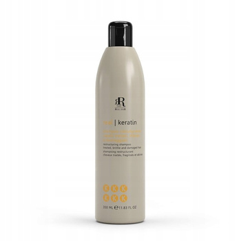 RR Line Keratin Star Szampon odbudowujący z keratyną do włosów zniszczonych 350 ml