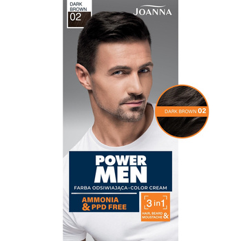 POWER MEN color Farba 02 Dark brown  2024