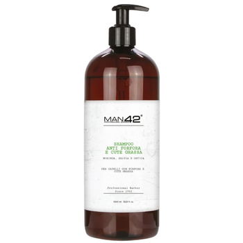 MAN42 Anti Dandruff Shampoo, szampon przeciwłupieżowy, 1000ml