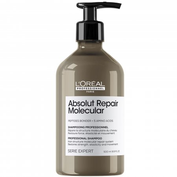 Loreal Absolut Repair Molecularl szampon wzmacniający do włosów 500 ml