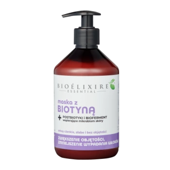 Bioelixire biotyna maska wzmacniająca z postbiotykami 500 ml