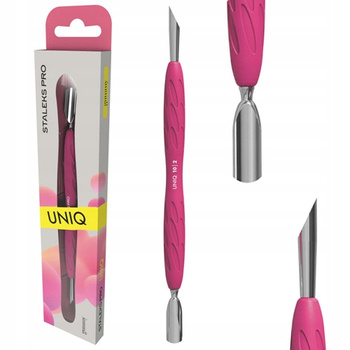 STALEKS Kopytko do manicure z silikonową rękojeścią UNIQ 10/2