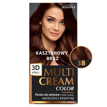MULTI CREAM COLOR  Farba  Kasztanowy brąz /38/