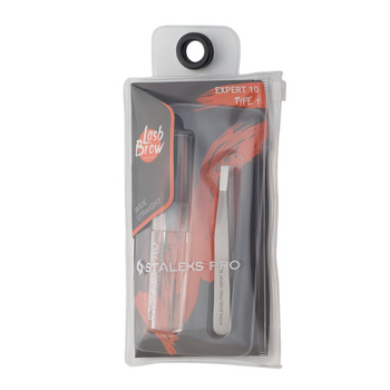 Staleks Pęseta do brwi EXPERT 10/1 (szeroka prosta)