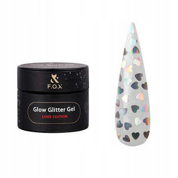 F.O.X Glow Glitter Gel Love Edition 014 5 ml