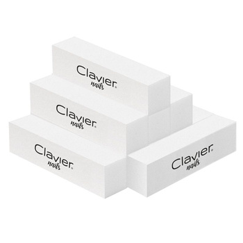 Clavier bloczki polerskie do manicure-pedicure 10szt.