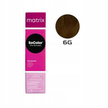 Matrix SoColor Pre-Bonded 6G Dark Blonde Gold 90ml