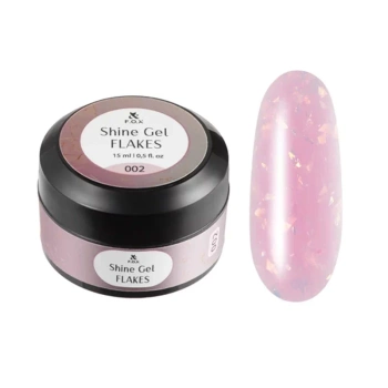 FOX Żel Budujący Shine Gel Flakes 002 15ml