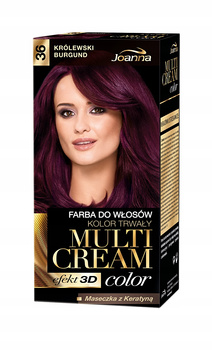 MULTI CREAM COLOR  Farba  Królewski burgund /36/