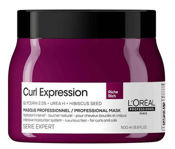 LOREAL CURL EXPRESSION RICHE BOGATA MASKA 500 ML DO WŁOSÓW KRĘCONYCH