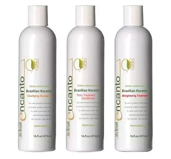 ENCANTO DO BRASIL Keratyna do każdego rodzaju włosów 3x473ml