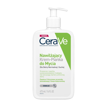CERAVE Nawilżający Krem-pianka do mycia dla skóry normalnej i suchej 473 ML