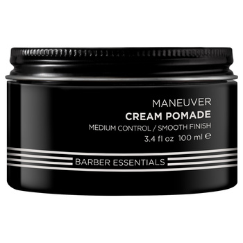 Redken Brews Cream Pomade, pomada do włosów o gładkim wykończeniu, 100ml