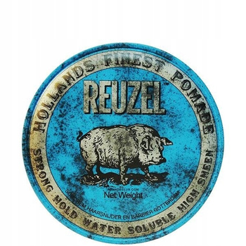 Reuzel Strong Hold High Blue Water Soluble Wodna Pomada O Wysokim Połysku i Mocnym Chwycie 340g