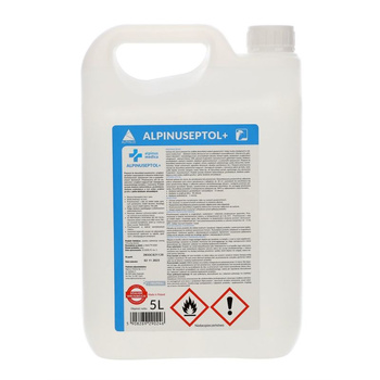ALPINUS Alpinuseptol Neutral 5L - preparat do dezynfekcji poweirzchni i sprzętu medycznego