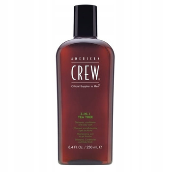 AMERICAN CREW 3 IN 1 TEA TREA SZAMPON-ODŻYWKA-ŻEL 250ml