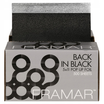 Framar folia aluminiowa W paskach BACK IN BLACK 5X11 500 SZT.