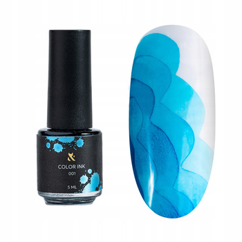 F.O.X Color Ink Blue 001 5 ml