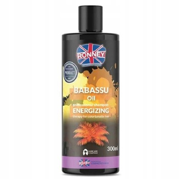 RONNEY Babassu Oil szampon z olejem do włosów farbowanych i matowych, 300ml