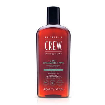 American Crew Classic 3in1 Chamomile & Pine szampon odżywka żel 450 ml