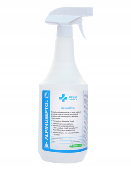 ALPINUS 1L PŁYN DO DEZYNFEKCJI POWIERZCHNI GREEN TEA