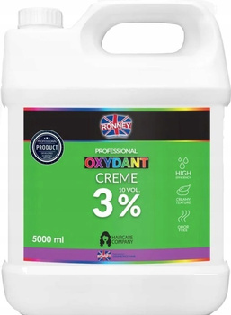 Woda utleniona 3% (10 VOL.) RONNEY Oxidizing Emulsion 5 l