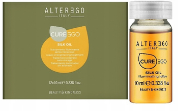 Alter Ego CureEgo Silk Oil - rozświetlająca kuracja bez spłukiwania 12x10ml