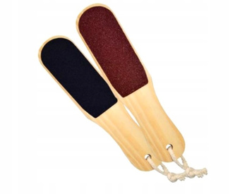 Tarka drewniana dwustronna do pedicure 1szt. 