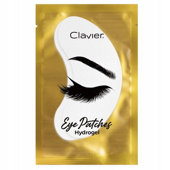 Clavier Płatki żelowe pod oczy do przedłużania rzęs 2 sztuki