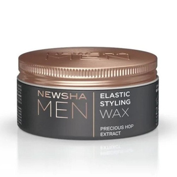 Newsha Men Elastic Styling Wax - elastyczny wosk do stylizacji z ekstraktem z chmielu 75ml