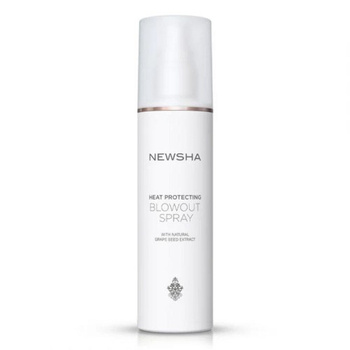 Newsha Heat Protecting Blowout Spray - termoochronny spray nadający blask i wygładzenie 200ml