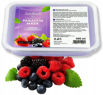 Isabellenails Parafina Kosmetyczna o zapachu owoców leśnych 500 ml