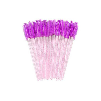 Clavier Szczoteczka Spiralka do Rzęs 50 szt. różowa