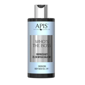 APIS Who's the boss Energizujący żel do mycia ciała 3w1 300ml