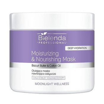 BIELENDA MOONLIGHT WELLNESS Otulająca maska nawilżająco-odżywcza 600g