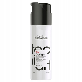 L'Oréal Tecni.Art Fix Design mocny spray utrwalający do włosów 200ml