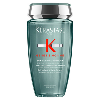 Kerastase Genesis Homme, kąpiel, szampon oczyszczająco-wzmacniający, 250ml