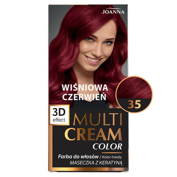 MULTI CREAM COLOR  Farba  Wiśniowa czerwień /35/