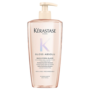 Kérastase Gloss Absolu Bain Hydra-Glaze szampon do długich włosów z tendencją do puszenia się 500ml