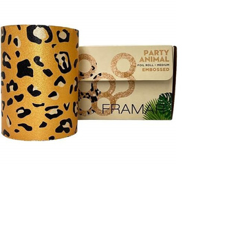 FRAMAR FOLIA ALUMINIOWA RYFLOWANA PARTY ANIMAL ROLKA 12,7 cm X 97,5 m